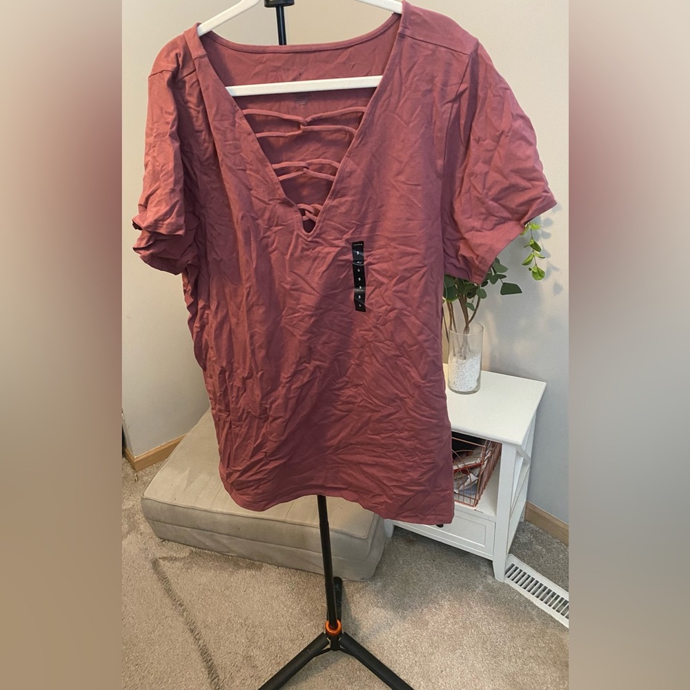 Torrid Foxy V-Neck Strappy Top